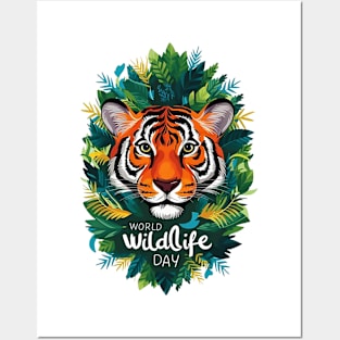 WORLD WILDLIFE DAY Posters and Art